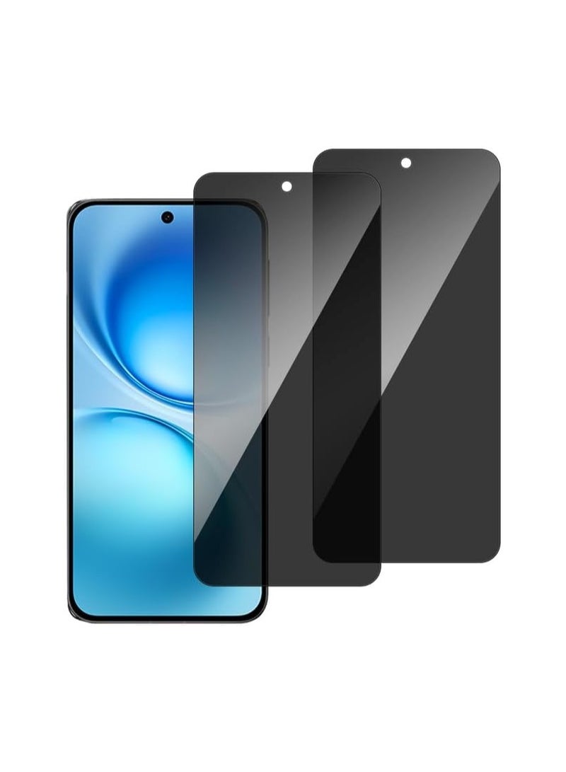 【2-Pack】 Compatible with VIVO X200 FE 2025 Privacy Tempered Glass Screen Protector, Anti-Spy 9H Hardness, Phone Case Friendly Film - Image 1